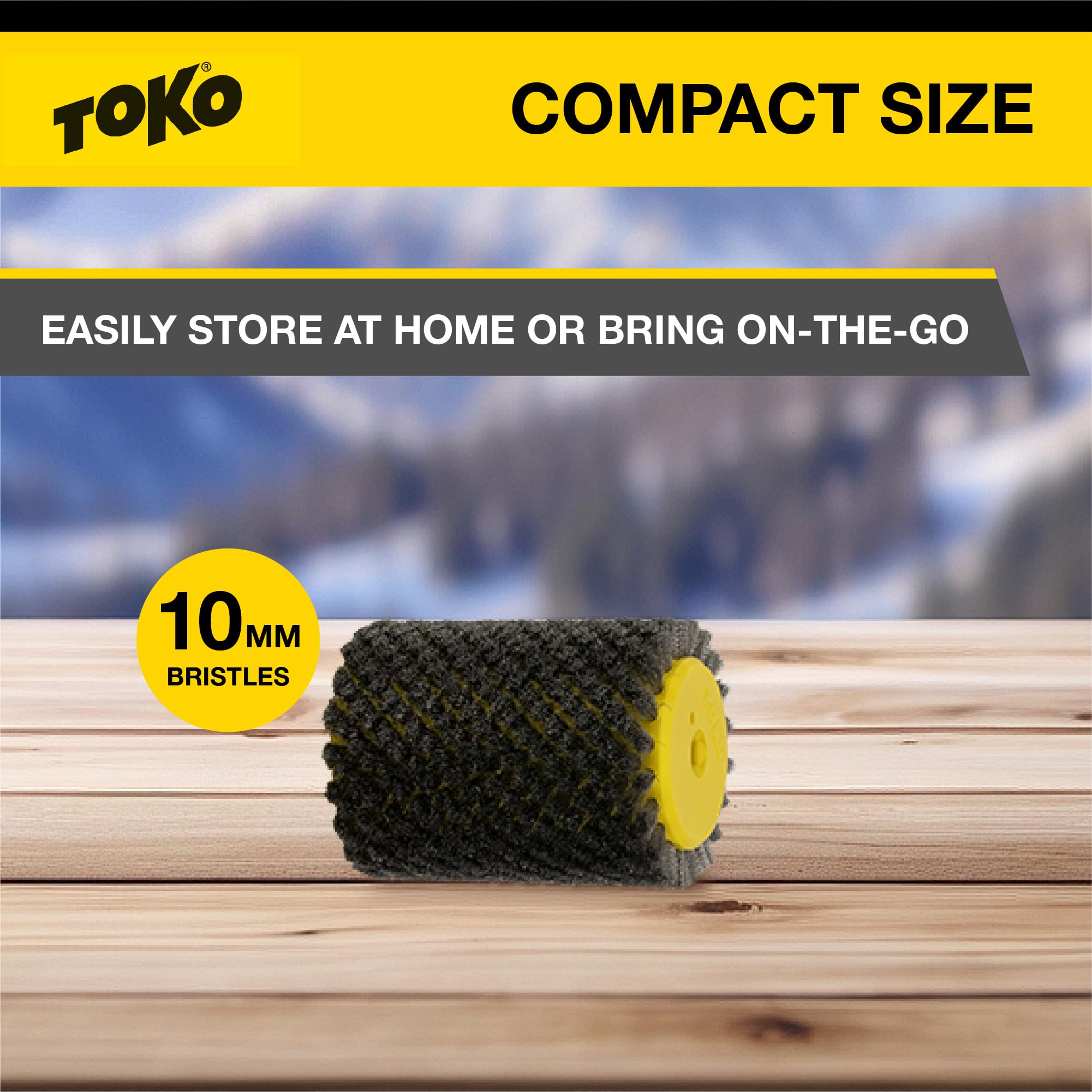 Amazon.com: TOKO Ski and Snowboard Waxing Rotary Brush 10mm Steel